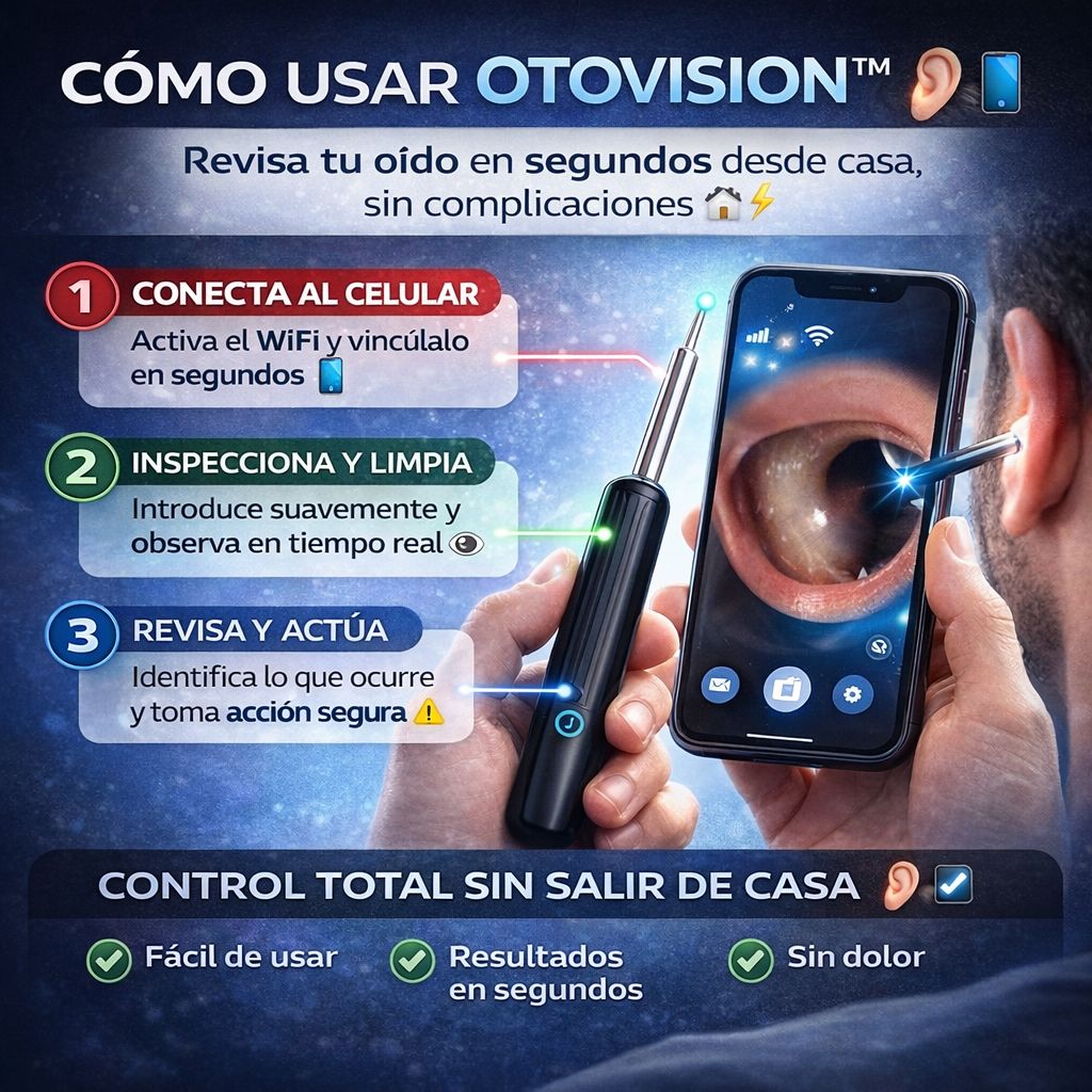 OtoVision™ Otoscopio Digital con Cámara Multiuso