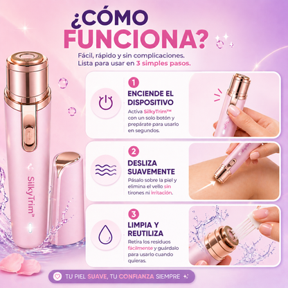 SilkyTrim™ Rasuradora femenina 2 en 1