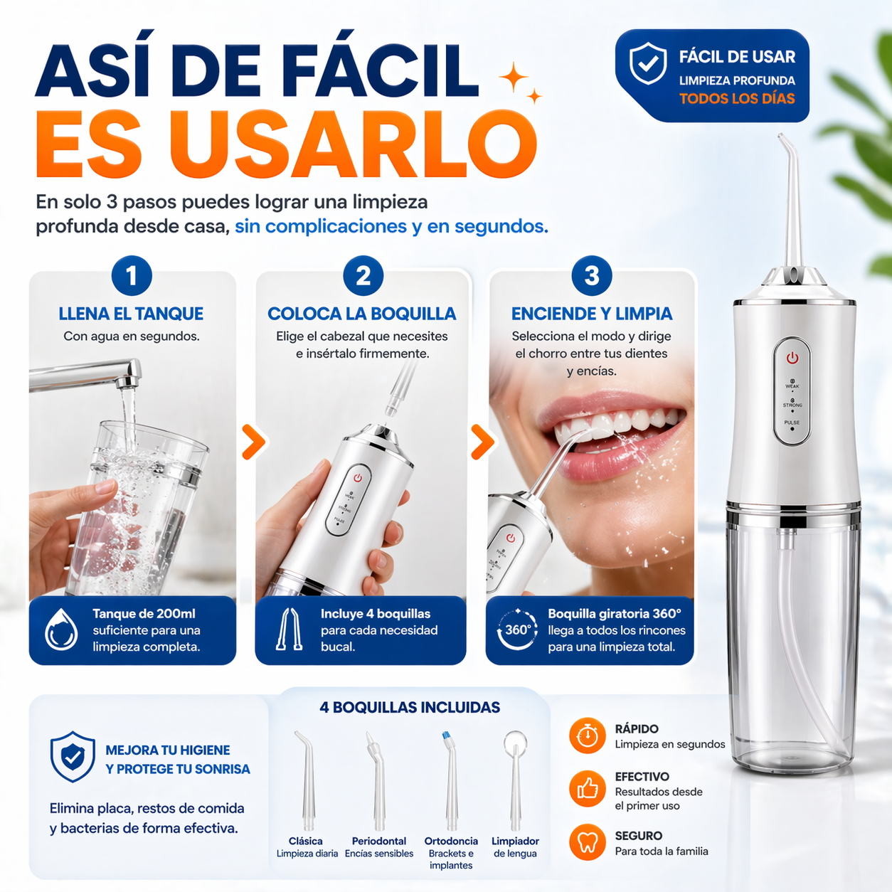 OralJet™ Irrigador Bucal
