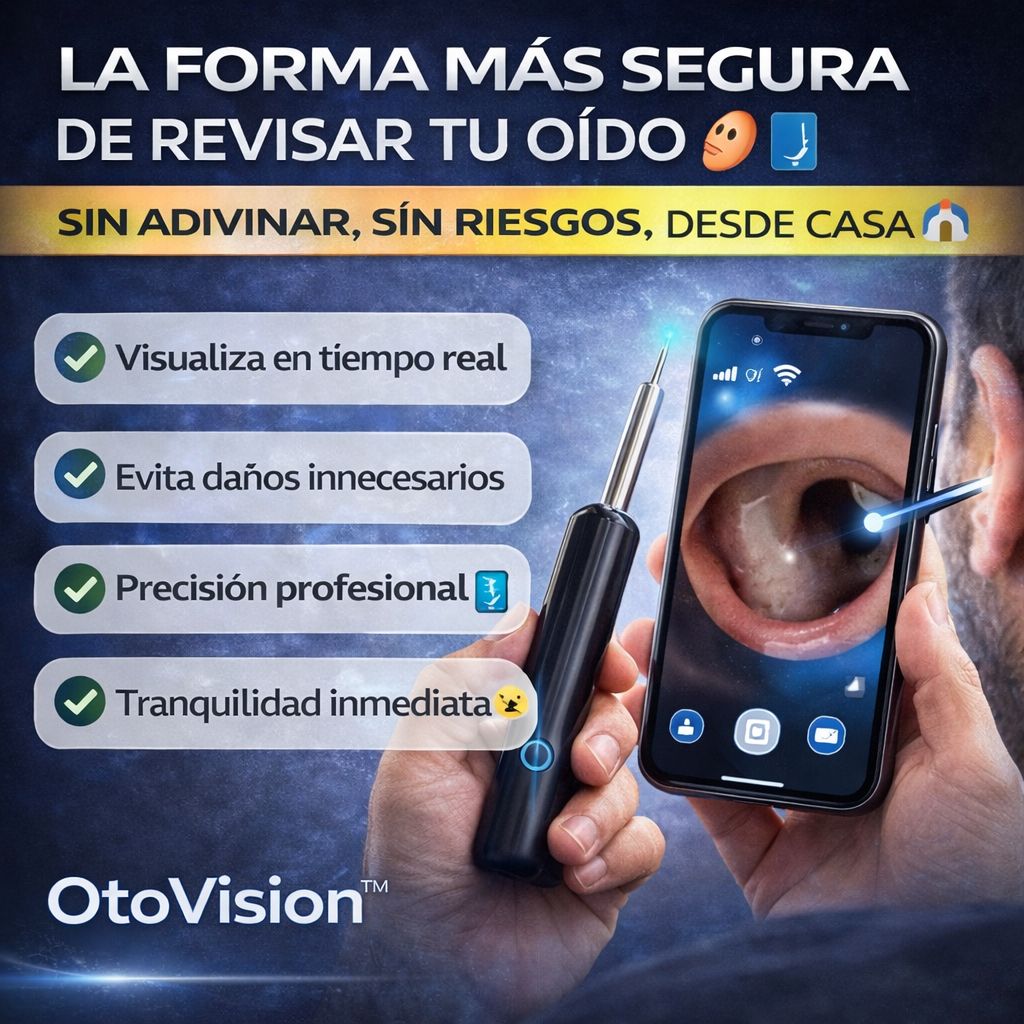 OtoVision™ Otoscopio Digital con Cámara Multiuso
