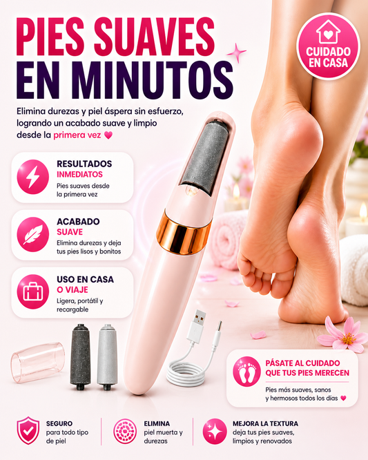 SilkFeet™ Lima Electrónica para Pies