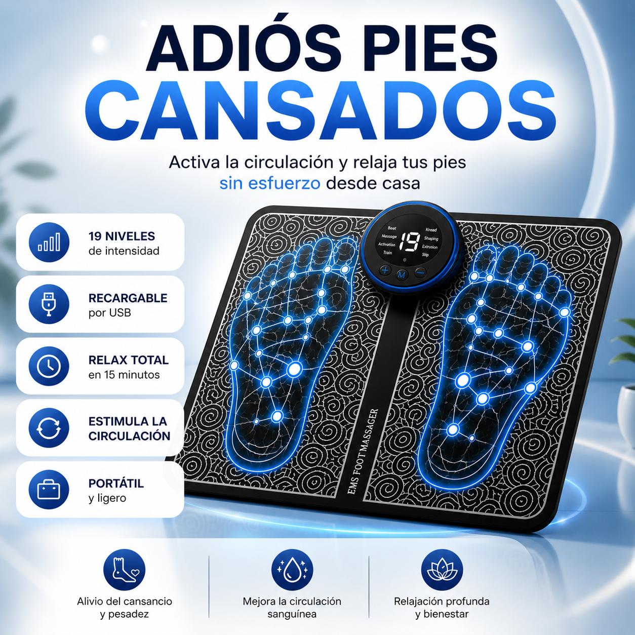 NeuroPad™ Alfombra Masajeadora Eléctrica