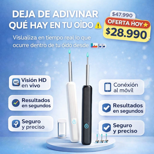 OtoVision™ Otoscopio Digital con Cámara Multiuso