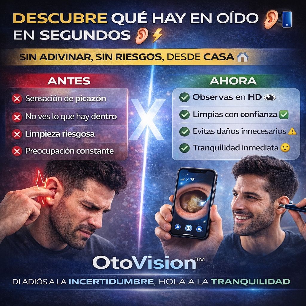 OtoVision™ Otoscopio Digital con Cámara Multiuso